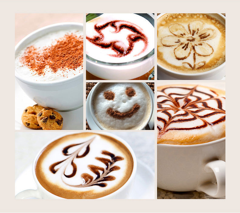 Electric Milk Frother & Milk Heater – Automatic Coffee Foam Maker