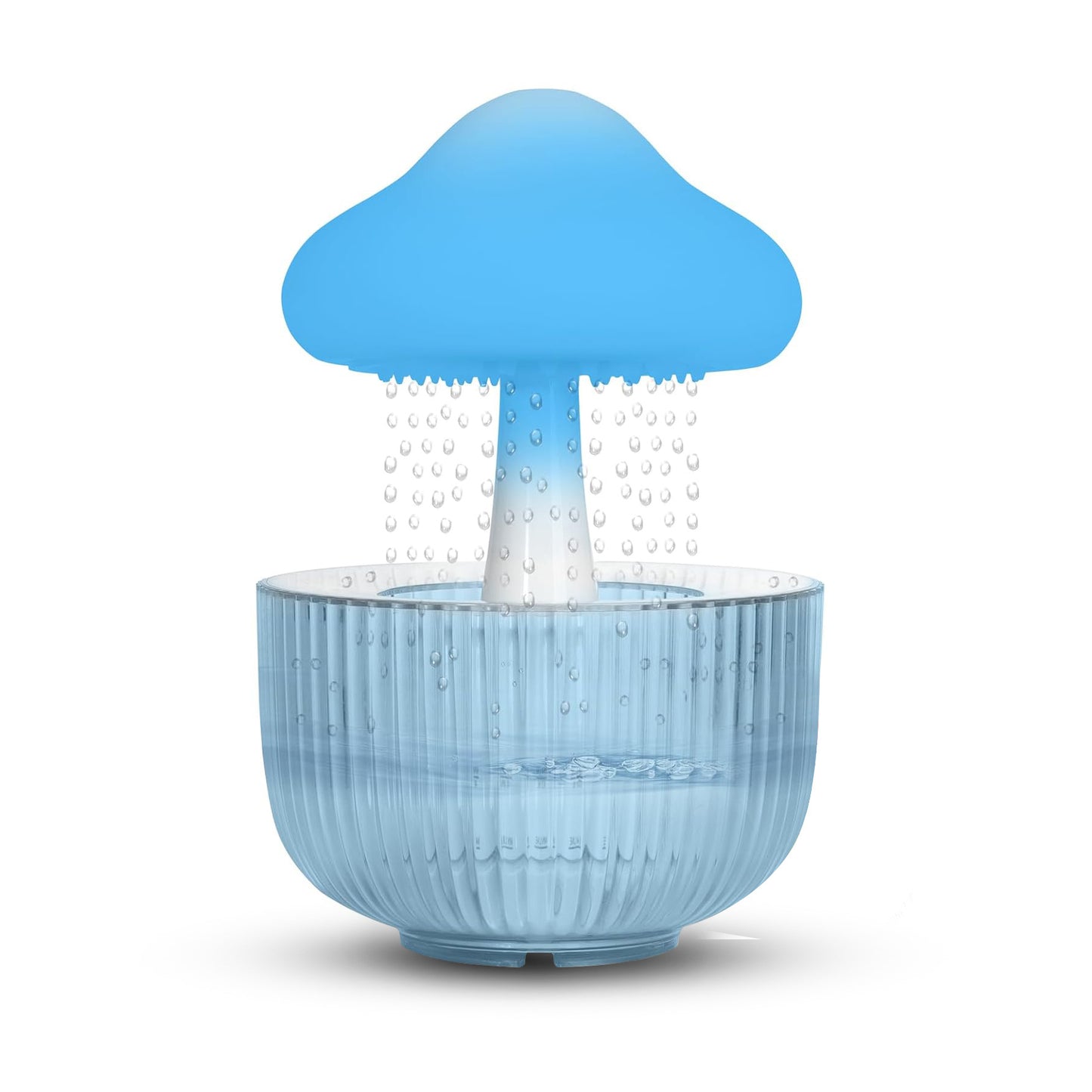 Jellyfish Raindrop Humidifier with 7-Color Light & Aroma Diffuser