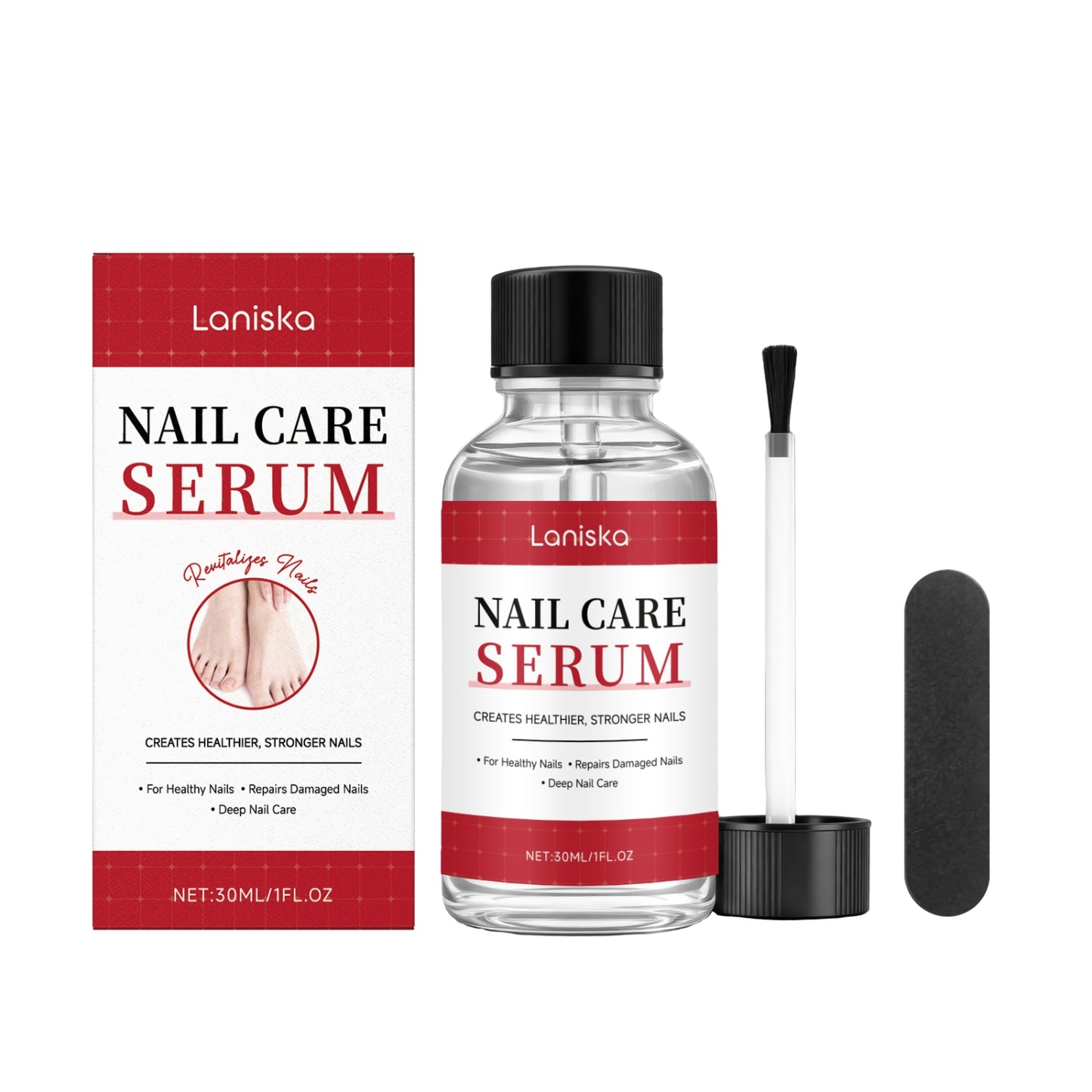 Nail Care Pen Set with Active Ingredients (4ML × 3)