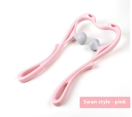 Multifunctional Manual Six-Wheel Neck Massage Roller Tool