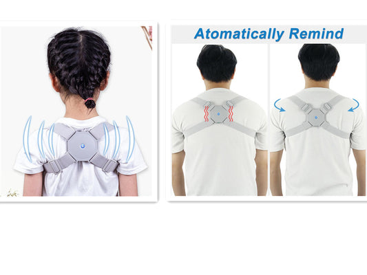 Adjustable Smart Back Support with Posture Reminder