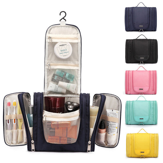 Travel Toiletry Bag Men's PVC Cosmetic Women's Hanging Bathroom
