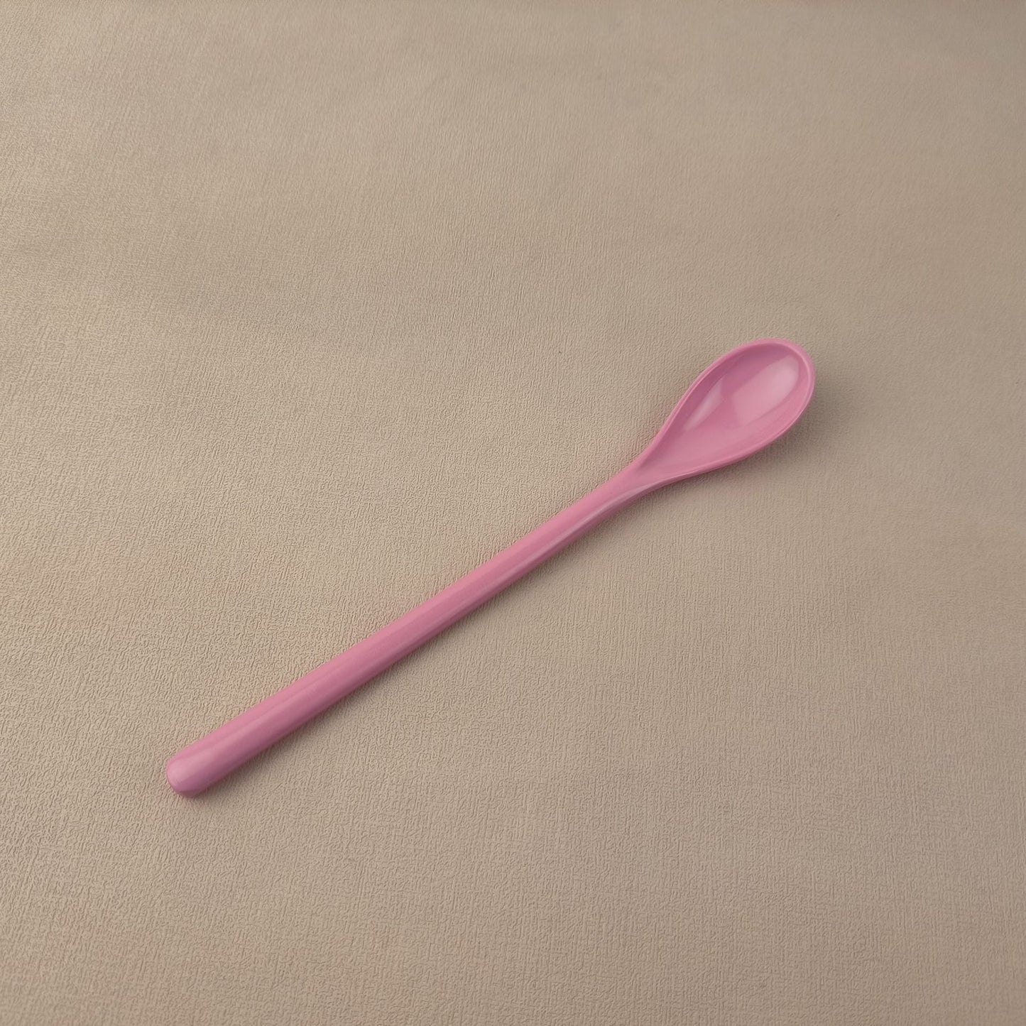 Colored Plastic Long Handle Coffee Spoon Melamine Stirring Spoon Soup Spoon Spoon Stainless Steel Tableware Wholesale