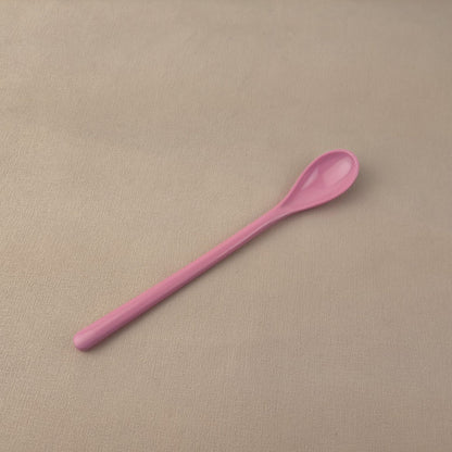 Colored Plastic Long Handle Coffee Spoon Melamine Stirring Spoon Soup Spoon Spoon Stainless Steel Tableware Wholesale