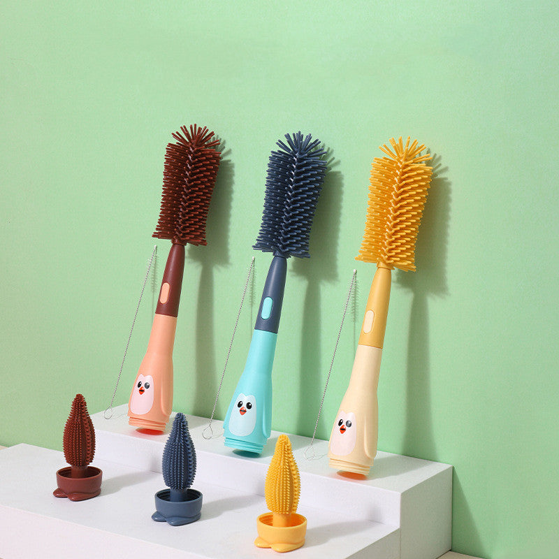Baby Penguin 3-in-1 Bottle Cleaning Brush