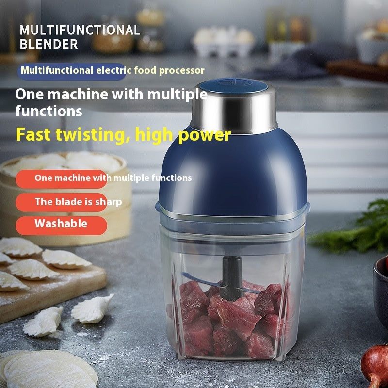 Multifunction Electric Food Processor & Meat Grinder – Vegetable Chopper & Blender