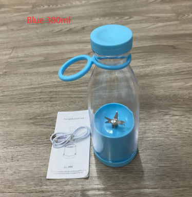 Portable USB Rechargeable Blender Bottle – 350ml Personal Smoothie & Juice Maker