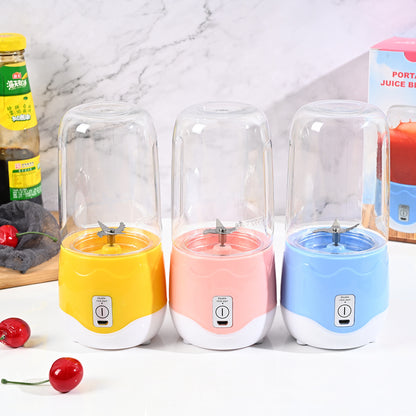 Portable Rechargeable Juicer Cup – 400ml Blender (18000RPM)