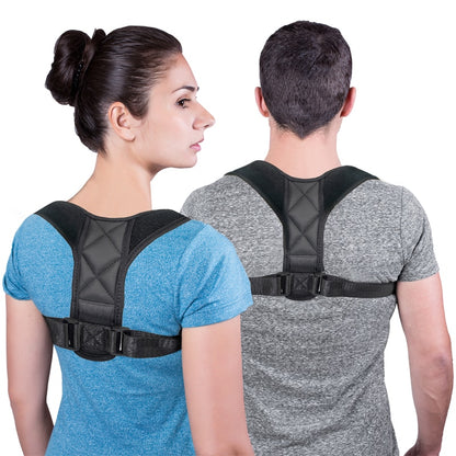 Adjustable Clavicle & Lower Back Support Strap