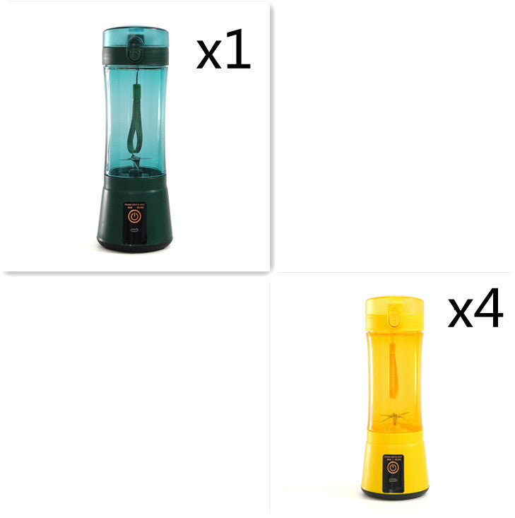 Portable USB Rechargeable Juicer Cup – 380ml Personal Blender