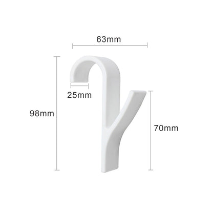 Plastic hook towel rack wardrobe hook