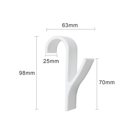 Plastic hook towel rack wardrobe hook