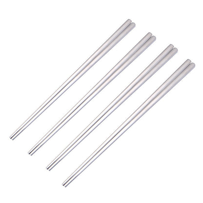 Stainless steel chopsticks korean style chopsticks
