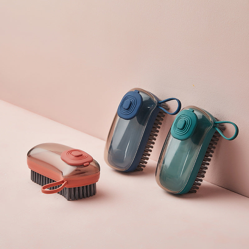 Multifunctional Automatic Liquid Cleaning Brush Soft Shoe Brush Clean Wash Shoe Artifact Laundry Brush Household Brush Clothes