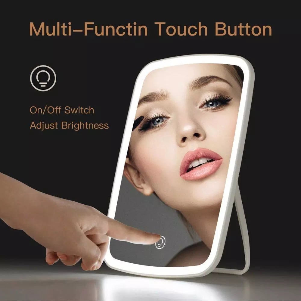 Intelligent Portable LED Makeup Mirror
