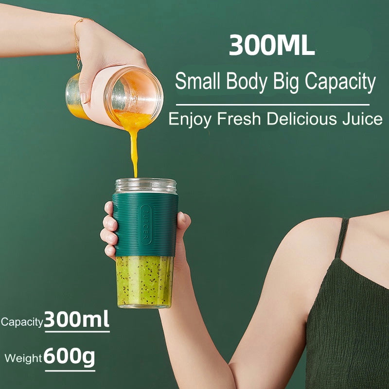 Jiashi Portable Juicer Cup K10 – Wireless 300ml Juicer Blender