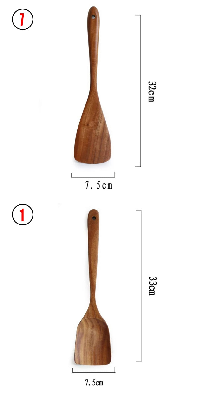 Thailand Teak art Natural Wood table Spoon Ladle Turner Long Rice Colander Soup Skimmer Cooking Spoons Scoop Kitchen Tool Set