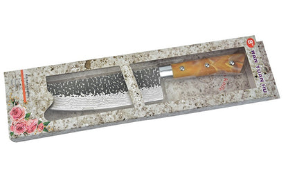 Stainless Chef's Knife Marbled Handle Diagonal Kitchen Knife Meat Slicing Knife Household kitchen knives