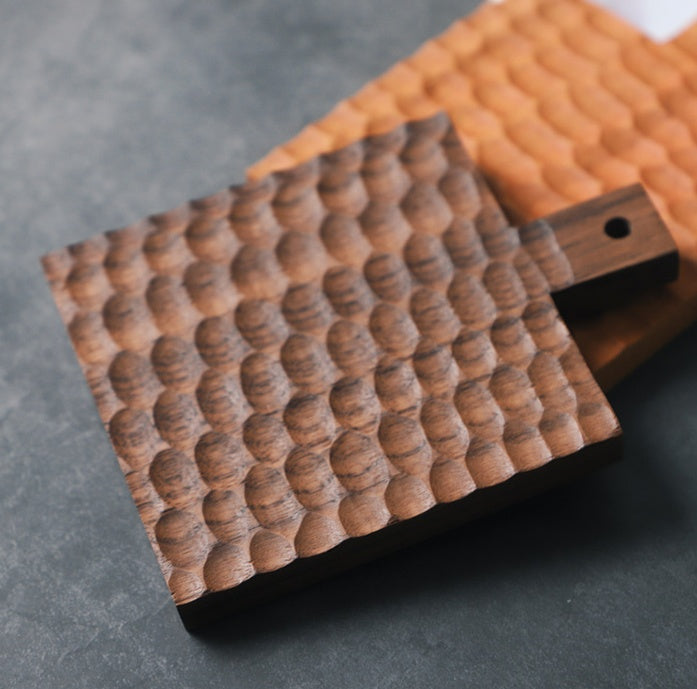 Japanese Black Walnut Coasters Made Of Wood
