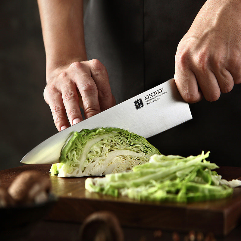 Chef Knife Western Style Ox Knife Stainless Steel Chef Cooking Knife Slicing Knife