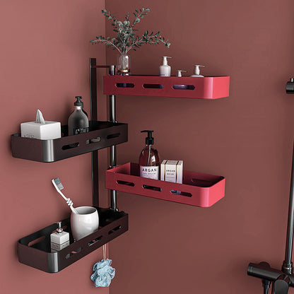 Toilet Bathroom Shelf Cosmetic Vanity Free-Punch Sink Shelf