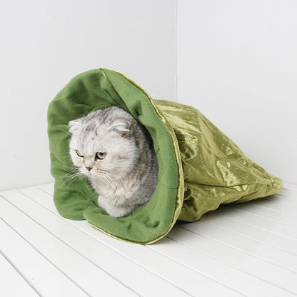 Simple Pet Flannel Toy Storage Bag