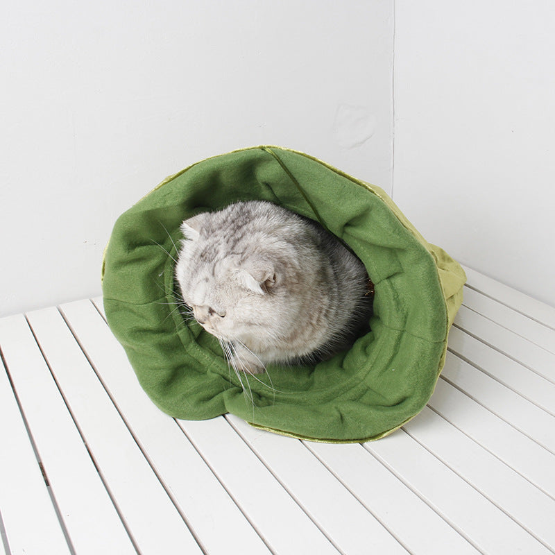 Simple Pet Flannel Toy Storage Bag