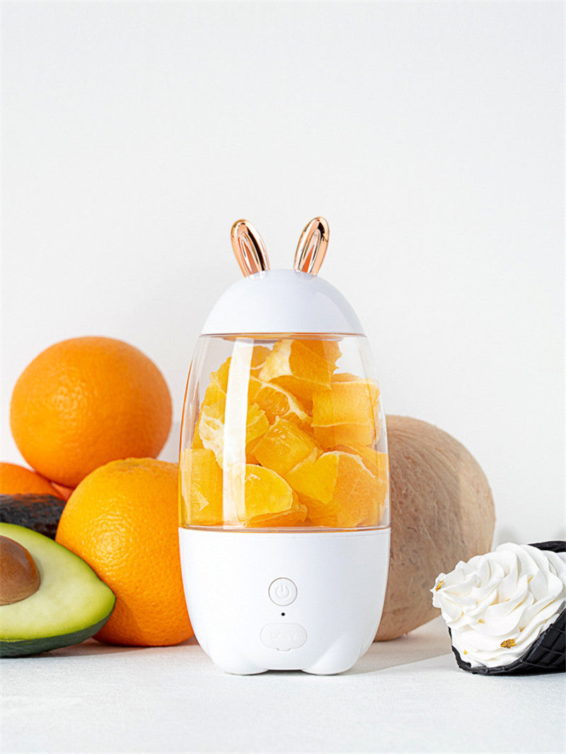 Cute Portable Blender Electric Juicer – Multifunctional Juice Maker for Home, Office & Students
