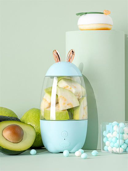 Cute Portable Blender Electric Juicer – Multifunctional Juice Maker for Home, Office & Students