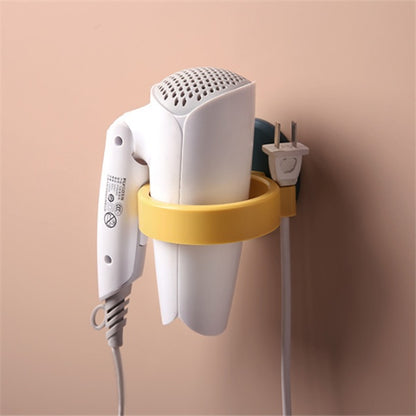 Hair dryer rack
