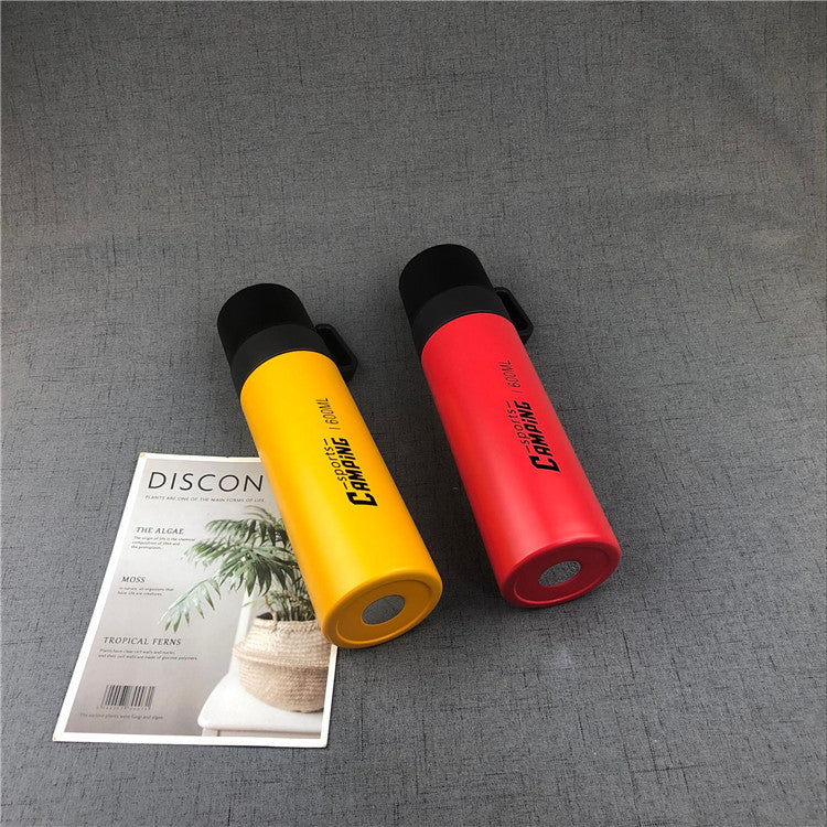 Creative Simple 304 Stainless Steel Vacuum Outdoor Sports Warm-keeping Water Cup