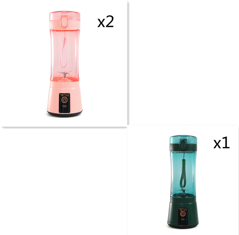 Portable USB Rechargeable Juicer Cup – 380ml Personal Blender