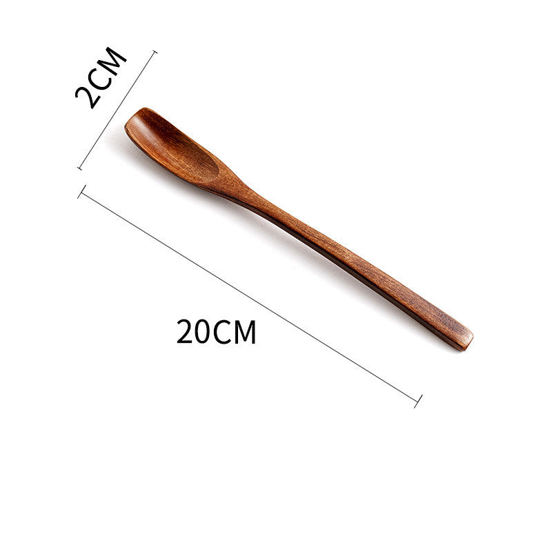 Environmentally Friendly Nanmu Long Handle Spoon