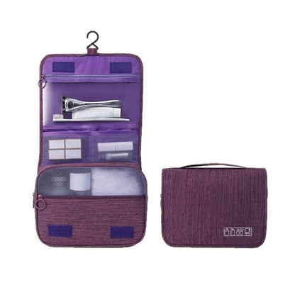 Cationic Hook Toiletry Bag Hanging Matte Dry-wet Separation Travel Makeup Bag