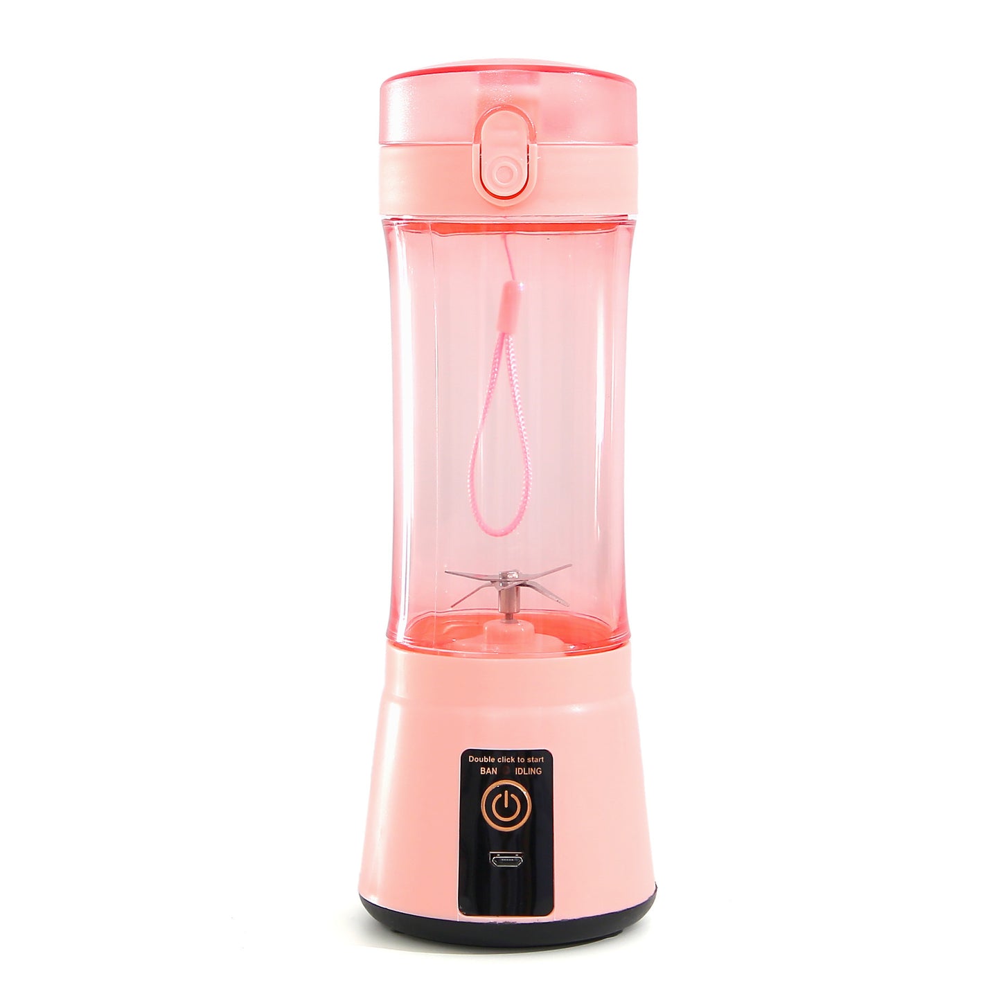 Portable USB Rechargeable Juicer Cup – 380ml Personal Blender