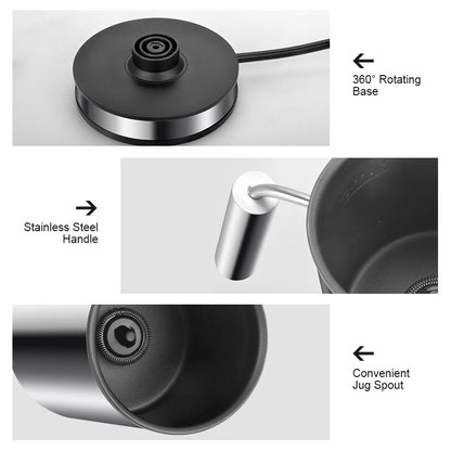 Electric Milk Frother & Warmer – 3-Function Soft Foam Maker for Coffee, Espresso & Cappuccino