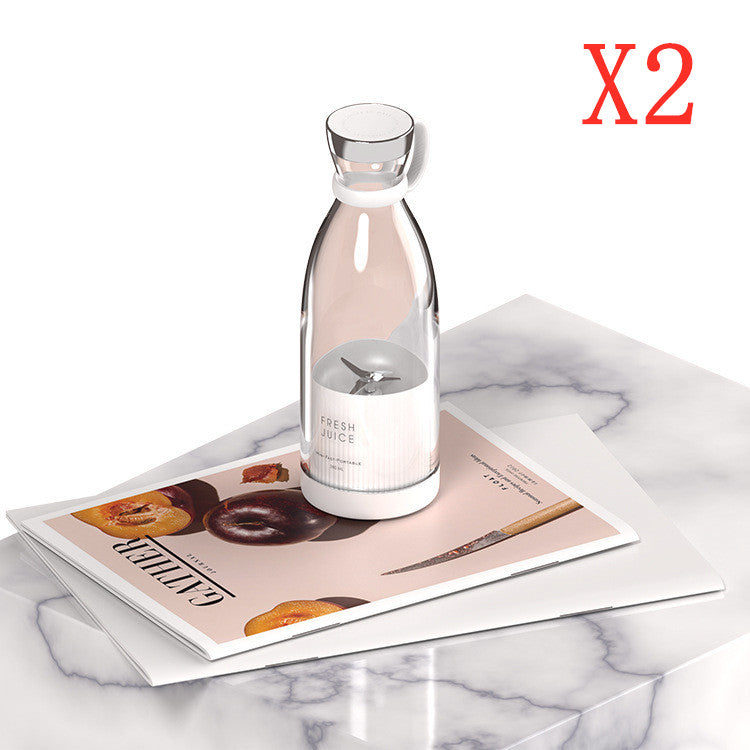 Portable USB Rechargeable Blender Bottle – 350ml Personal Smoothie & Juice Maker