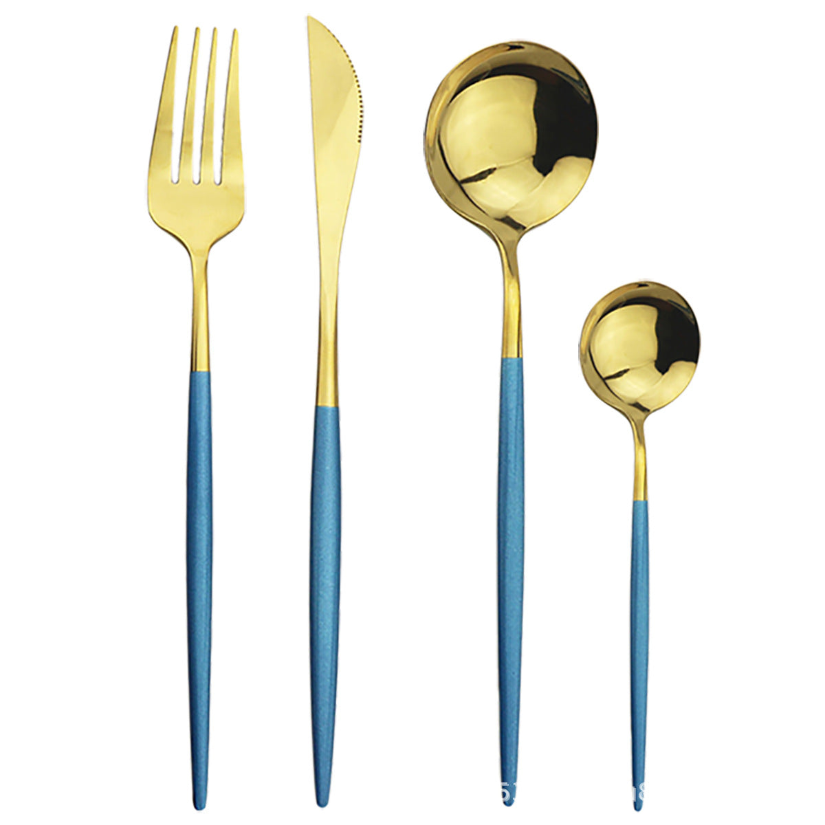 24-piece stainless steel cutlery set