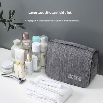 Cationic Hook Toiletry Bag Hanging Matte Dry-wet Separation Travel Makeup Bag