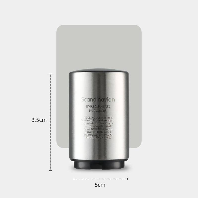 Stainless steel beer bottle opener press type