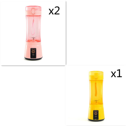 Portable USB Rechargeable Juicer Cup – 380ml Personal Blender