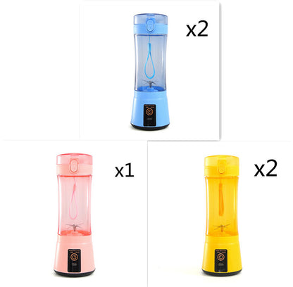 Portable USB Rechargeable Juicer Cup – 380ml Personal Blender