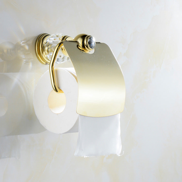 Toilet Paper Towel Holder Hand Box Paper Roll Holder Toilet Paper Towel Holder Gold