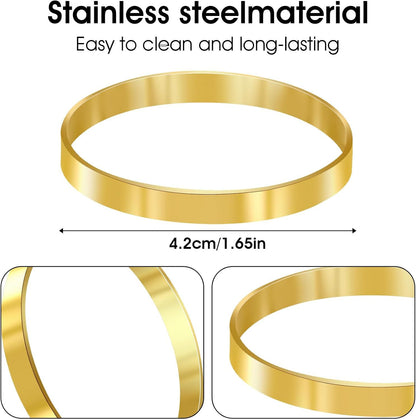 Cross-border Ring Napkin Buckle Gold Fashion Napkin Ring Hotel Table Setting