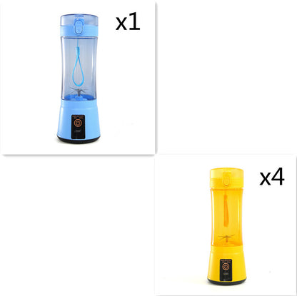 Portable USB Rechargeable Juicer Cup – 380ml Personal Blender