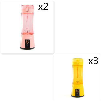 Portable USB Rechargeable Juicer Cup – 380ml Personal Blender
