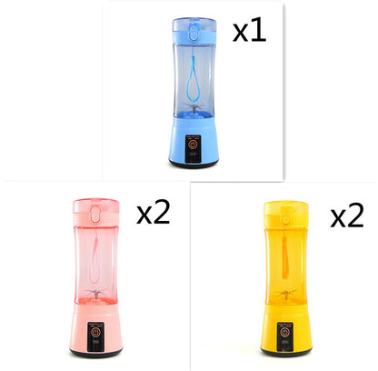 Portable USB Rechargeable Juicer Cup – 380ml Personal Blender