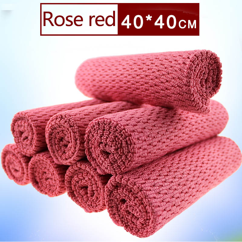 Jacquard large pearl cleaning towel absorbent cleaning towel