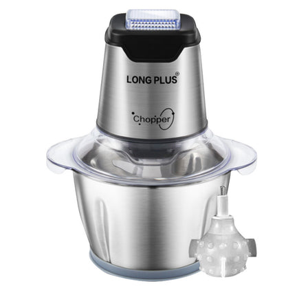 Electric Food Chopper – 304 Stainless Steel Bowl Kitchen Processor