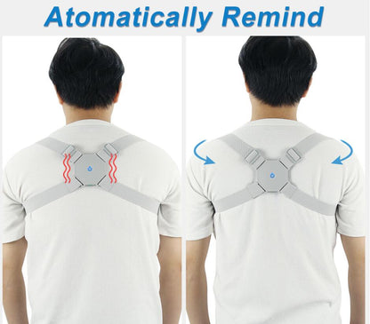Adjustable Smart Back Support with Posture Reminder